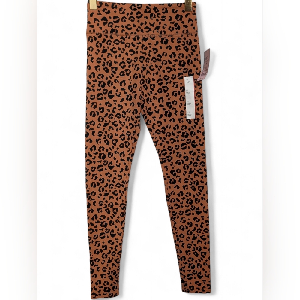 Wild Fable NWT Leopard Print High-Rise Leggings Sz XS Animal Print